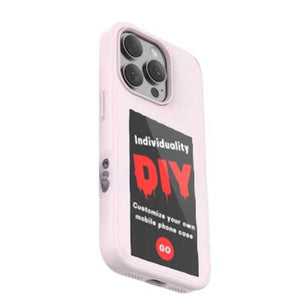 Phone Case With A Screen | Customize Phone Case's Photo with e-ink Technology (Pink Color)