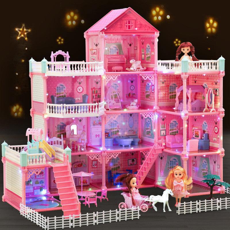 Doll House Toys for Girls | A Fun Play Villa Creativity Girl's Gift (Preview 2)