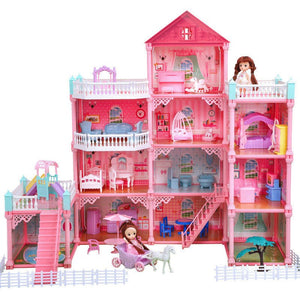 Doll House Toys for Girls | A Fun Play Villa Creativity Girl's Gift (Preview 1)