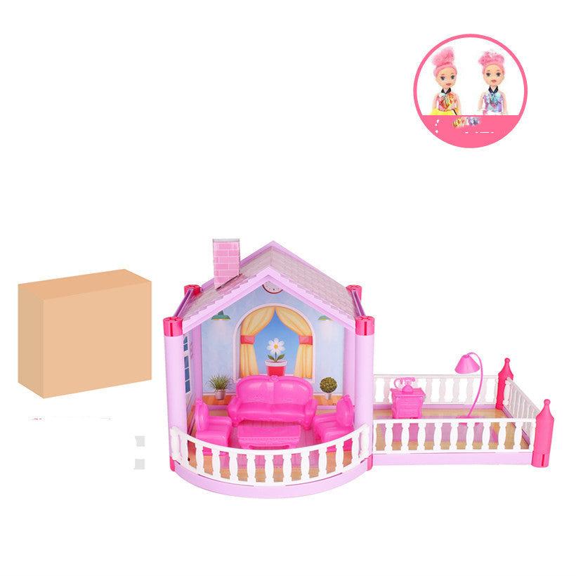 Doll House Toy for Girls | Activity Simulation Castle & Villa Gift (A Model)