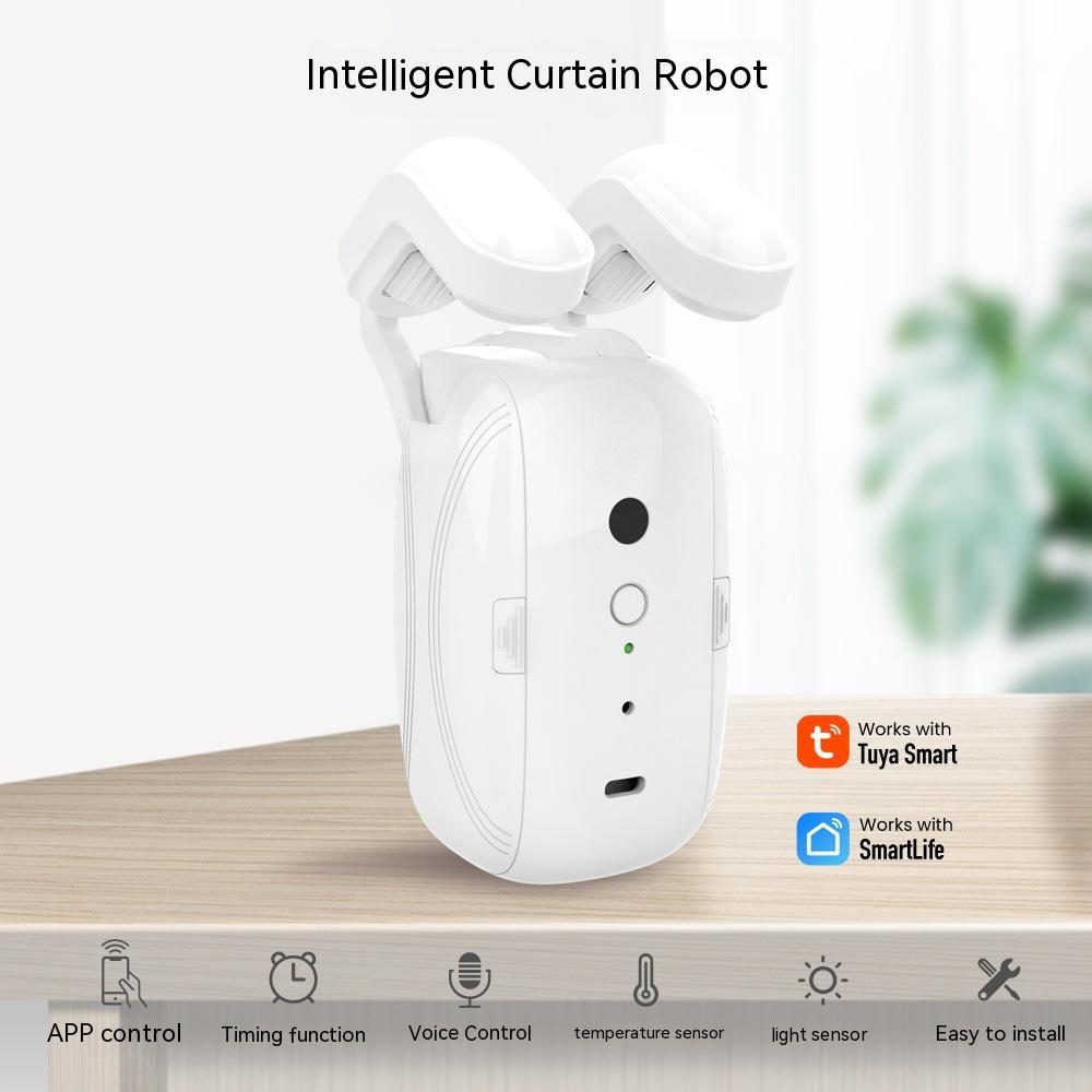 Automatic Curtain Closer - Smart Wi-Fi Curtain Robot for Roman Rods - Main Preview