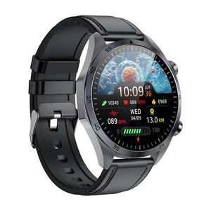 Smartwatch for Active Lifestyles: Fitness Tracking & Notifications -Color(Black Glue) Preview