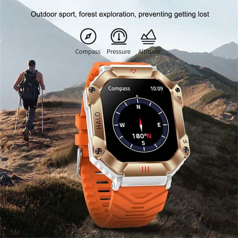 Smartwatch for Fitness & Outdoor: Voice Control, GPS & Fitness Tracking | (Main Preview)