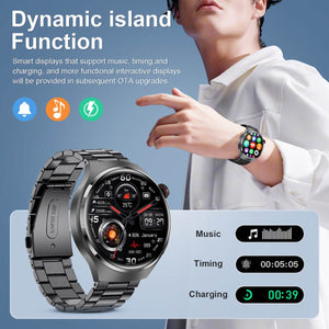 Smartwatch: Heart Rate, Blood Oxygen, Bluetooth Calls & AMOLED Display-(Main Preview)