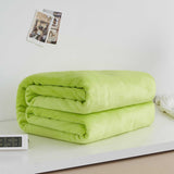 Blanket For ALL Seasons | Coral Flannel Made | Cozy & Comfort Blanket - Color(green)