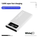 Power Bank: 66W & 120W Super Fast Charge-10000mAh & 20000mAh- White Super Fast Charging