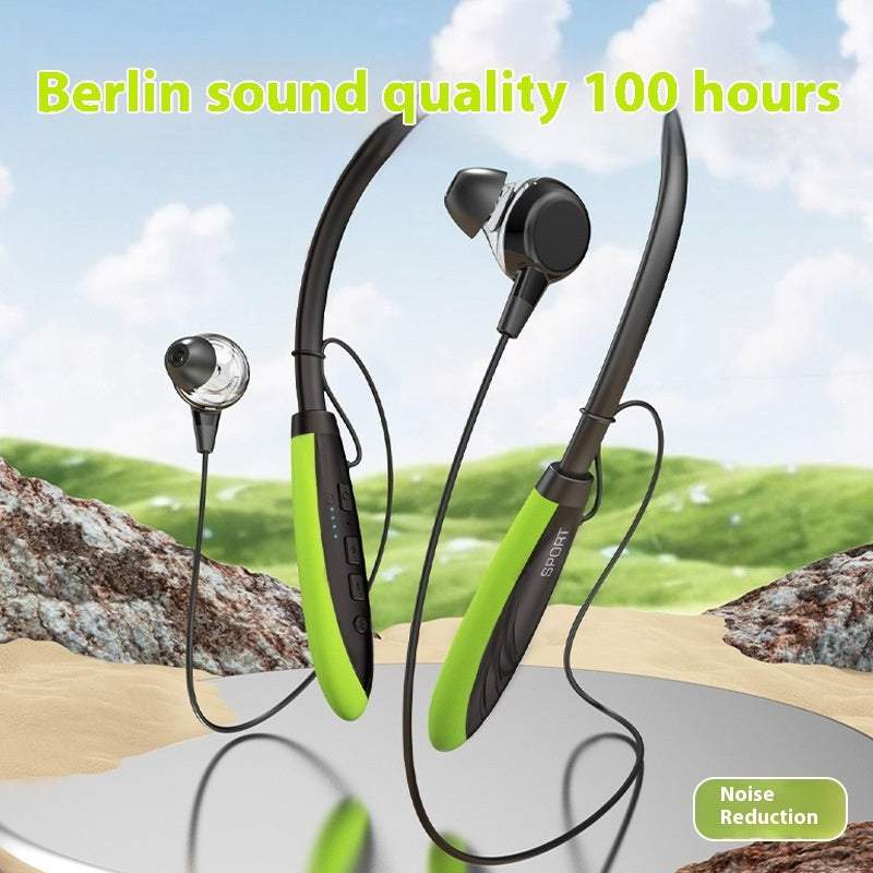 Headset for Sports - Neckband Wireless 9D Stereo with Battery Display-Berlin Sound Quality