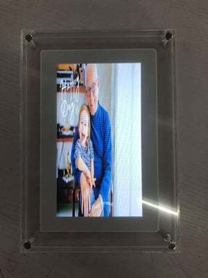 Digital Photo Frame - Acrylic Portrait & Landscape - Sizes 10.1"" & 7" - The best gift ever