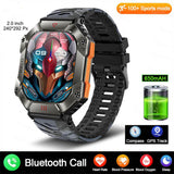 Smartwatch for Fitness & Outdoor: Voice Control, GPS & Fitness Tracking | (Black Camouflage Color)