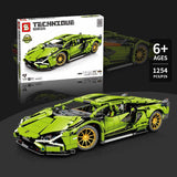 Car Toy Building Blocks | 800 Piece Set for Boys & Girls | Sports Model (Box Preview 1)