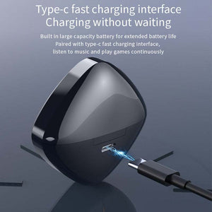 Headset: Wireless In-Ear + Touch Control + USB 3.0 Fast Charging - Type-C Fast Charging